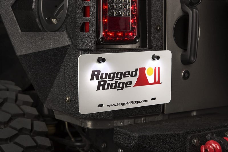 Rugged Ridge راغيد ريدج | براغي لوحة الترخيص، LED | 11233.10 | تناسب جيب يونيفرسال 1999-2023 - Image 3
